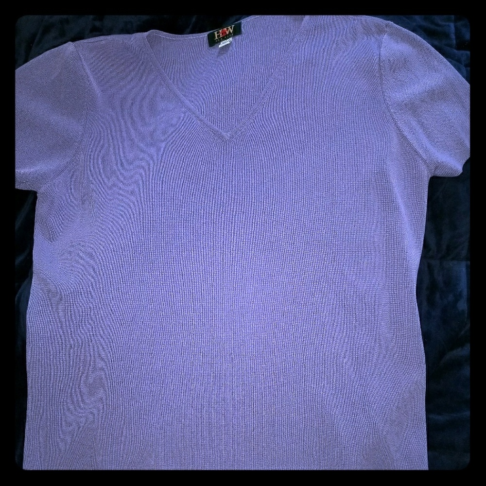 Cornflower blue top size XL